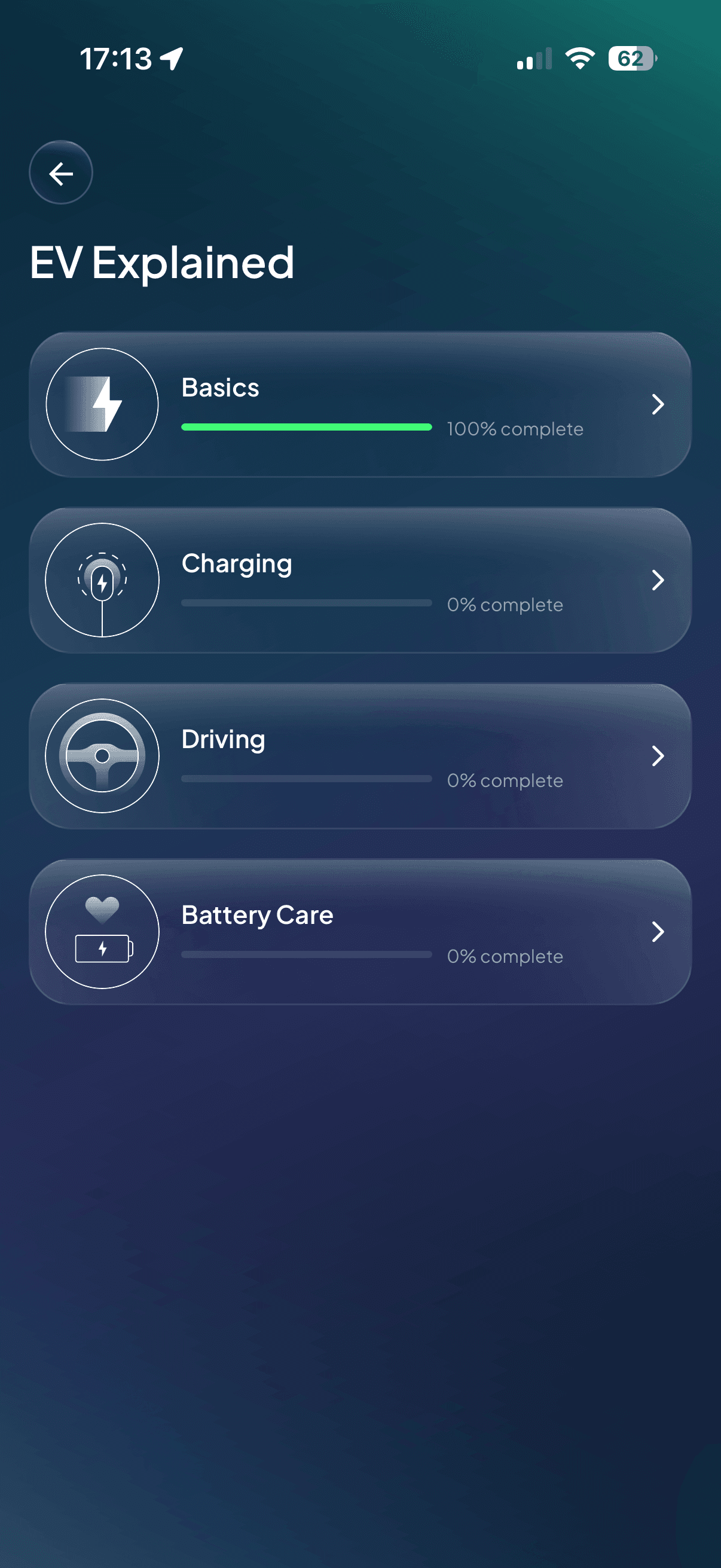 EV Copilot explained insights screen