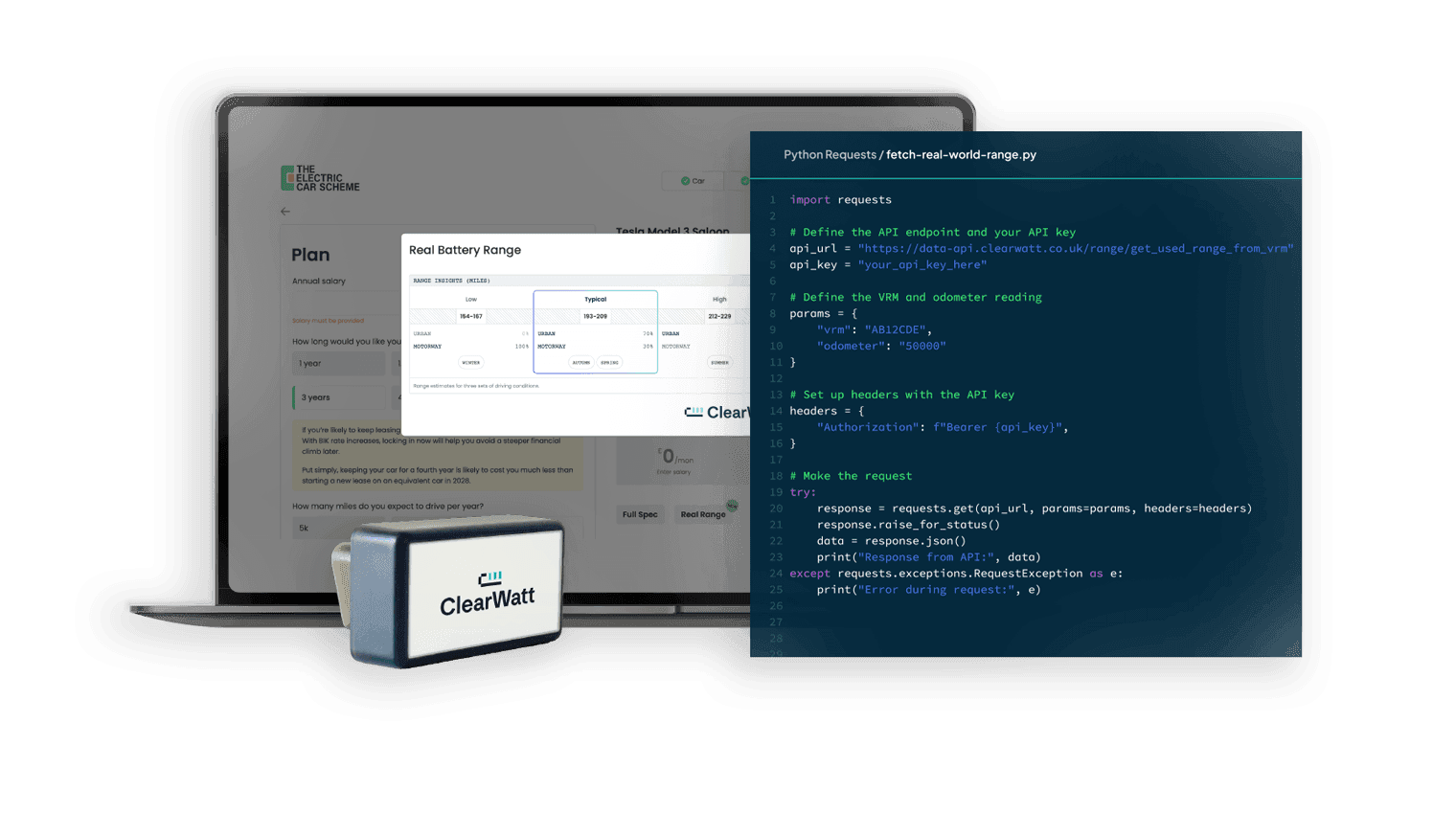 Illustration of enterprise EV data tools